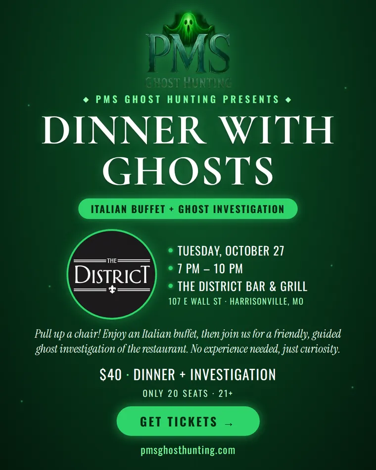 Dinner with Ghosts Poster